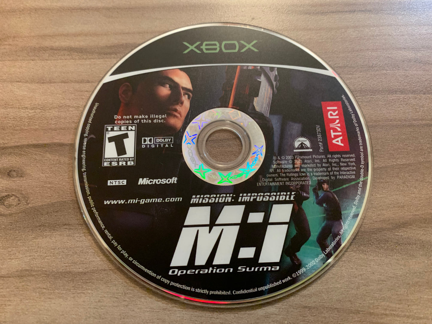 MiCROSOFT XBOX ORiGiNAL | MiSSiON iMPOSSiBLE OPERATiON SURMA