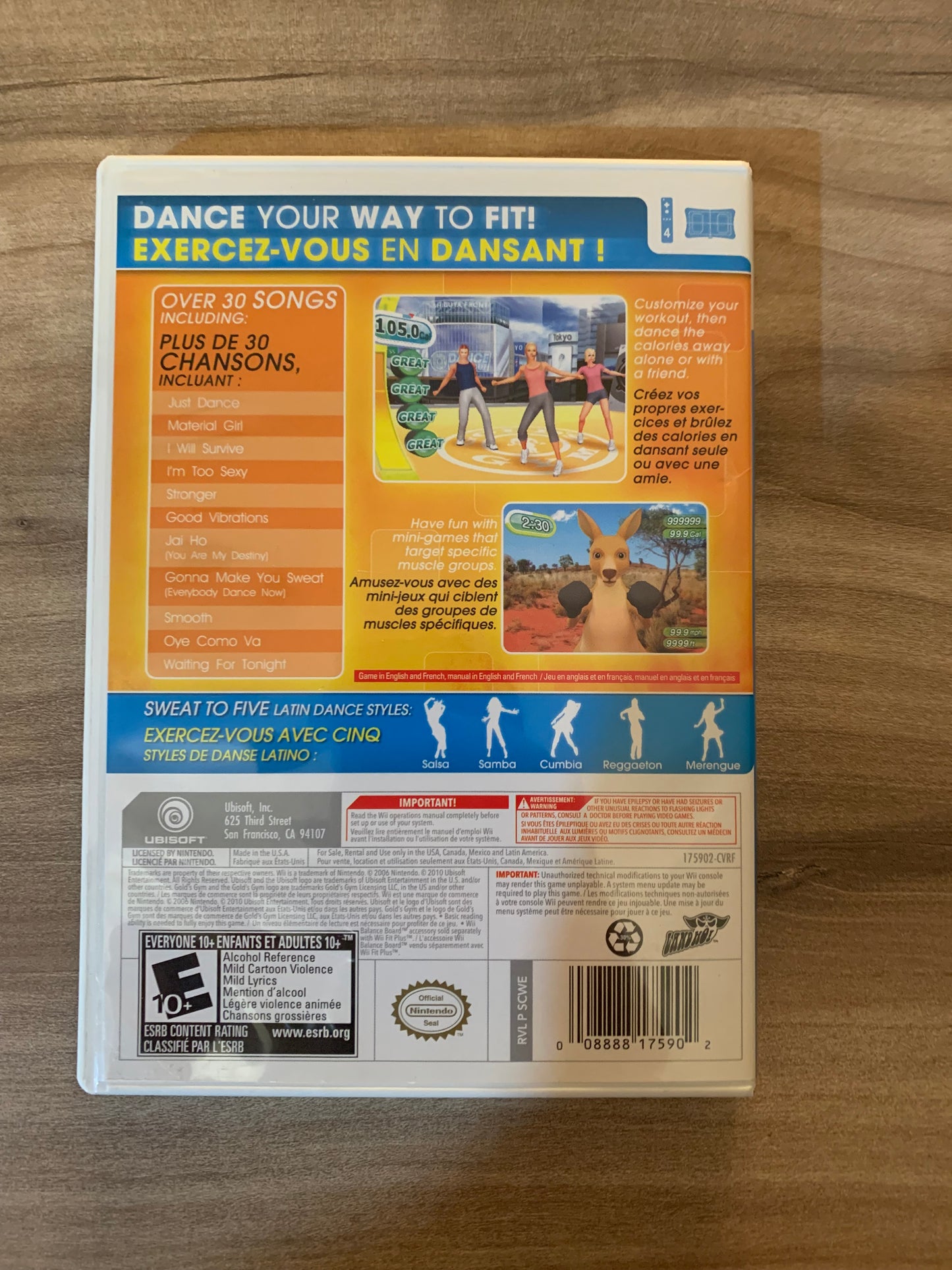 NiNTENDO Wii | GOLDS GYM DANCE WORKOUT