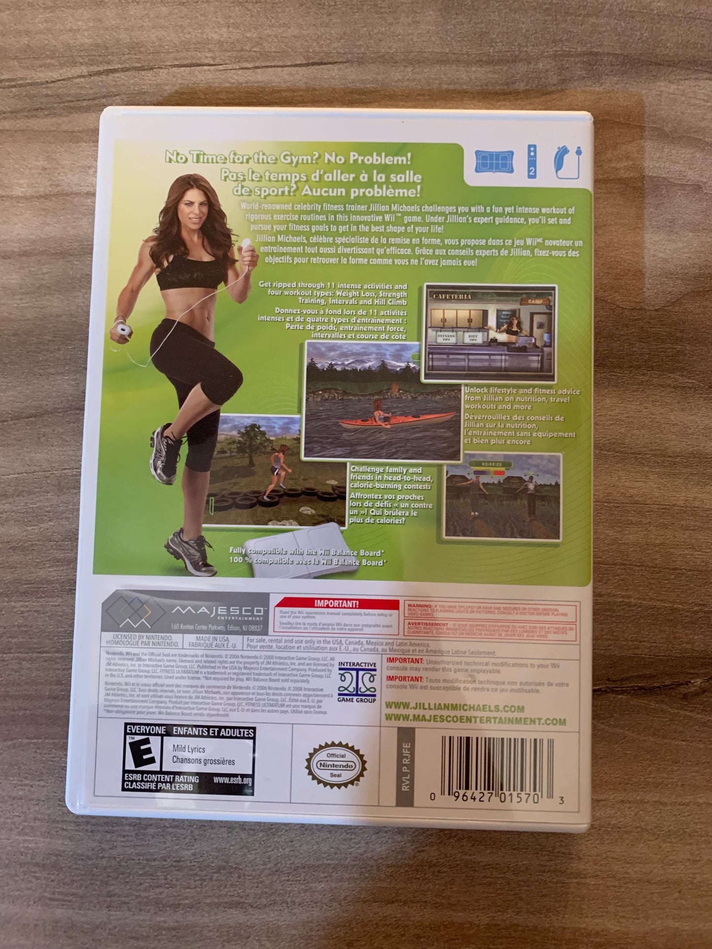 NiNTENDO Wii | JiLLiAN MiCHAELS FiTNESS ULTiMATUM 2009