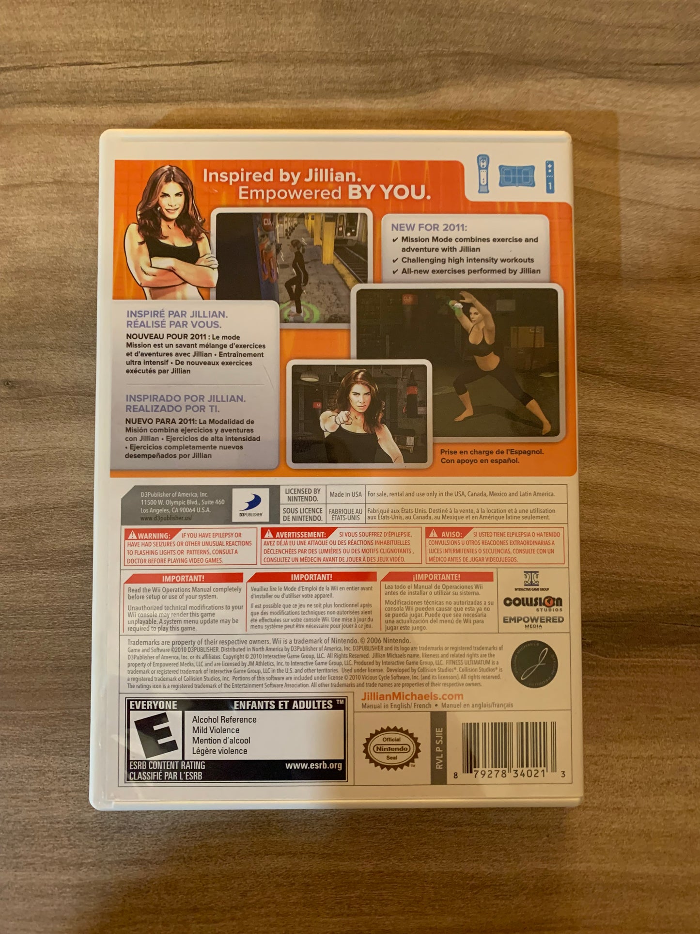 NiNTENDO Wii | JiLLiAN MiCHAELS FiTNESS ULTiMATUM 2011