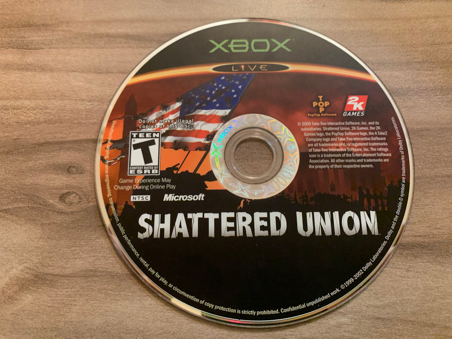 MiCROSOFT XBOX ORiGiNAL | SHATTERED UNiON