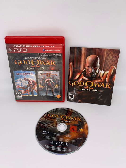 PiXEL-RETRO.COM : SONY PLAYSTATION 3 (PS3) COMPLET CIB BOX MANUAL GAME NTSC GOD OF WAR COLLECTION