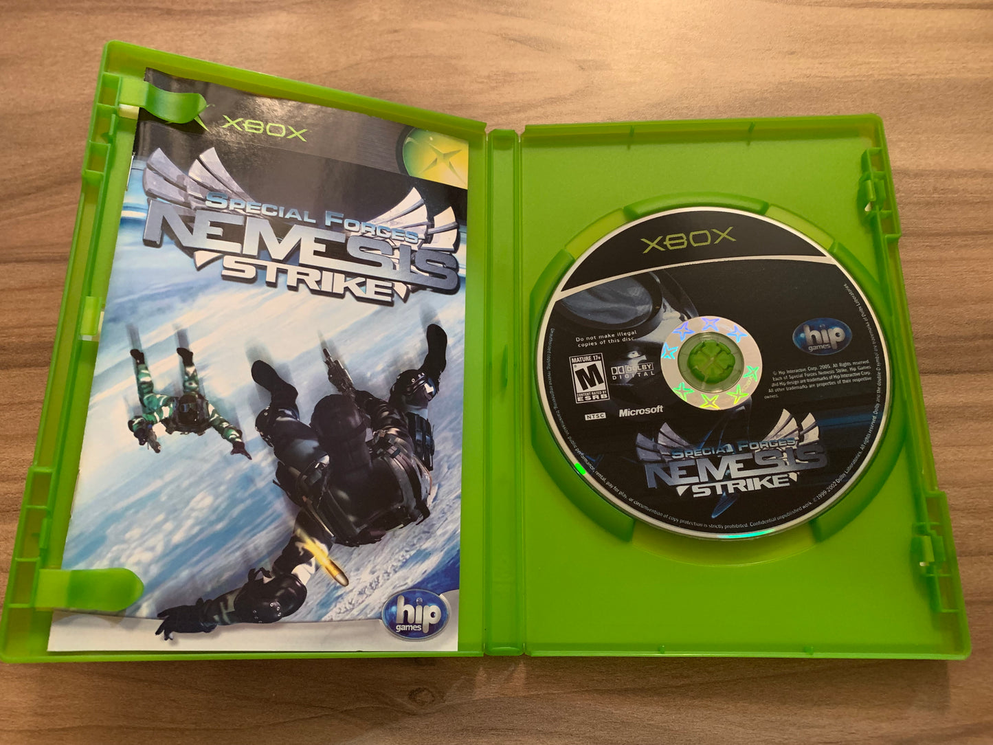 MiCROSOFT XBOX ORiGiNAL | SPECiAL FORCES NEMESiS STRiKE