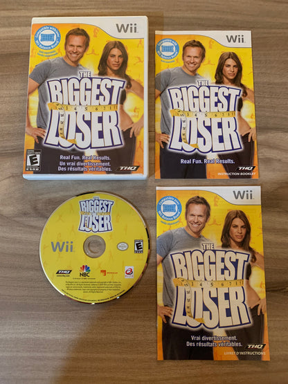 PiXEL-RETRO.COM : NINTENDO WII COMPLET CIB BOX MANUAL GAME NTSC THE BIGGEST LOSER