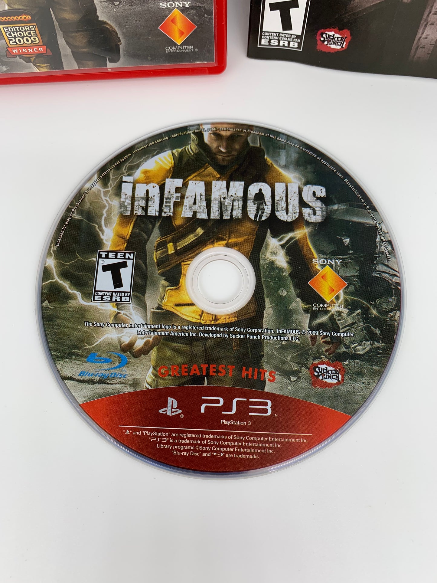 SONY PLAYSTATiON 3 [PS3] | iNFAMOUS | GREATEST HiTS
