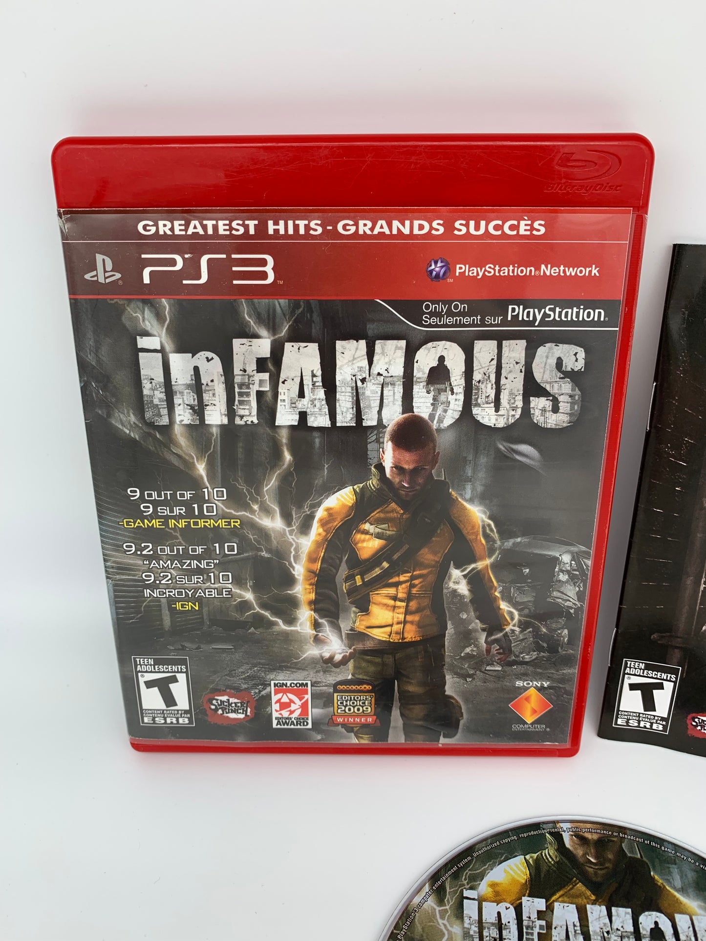 SONY PLAYSTATiON 3 [PS3] | iNFAMOUS | GREATEST HiTS