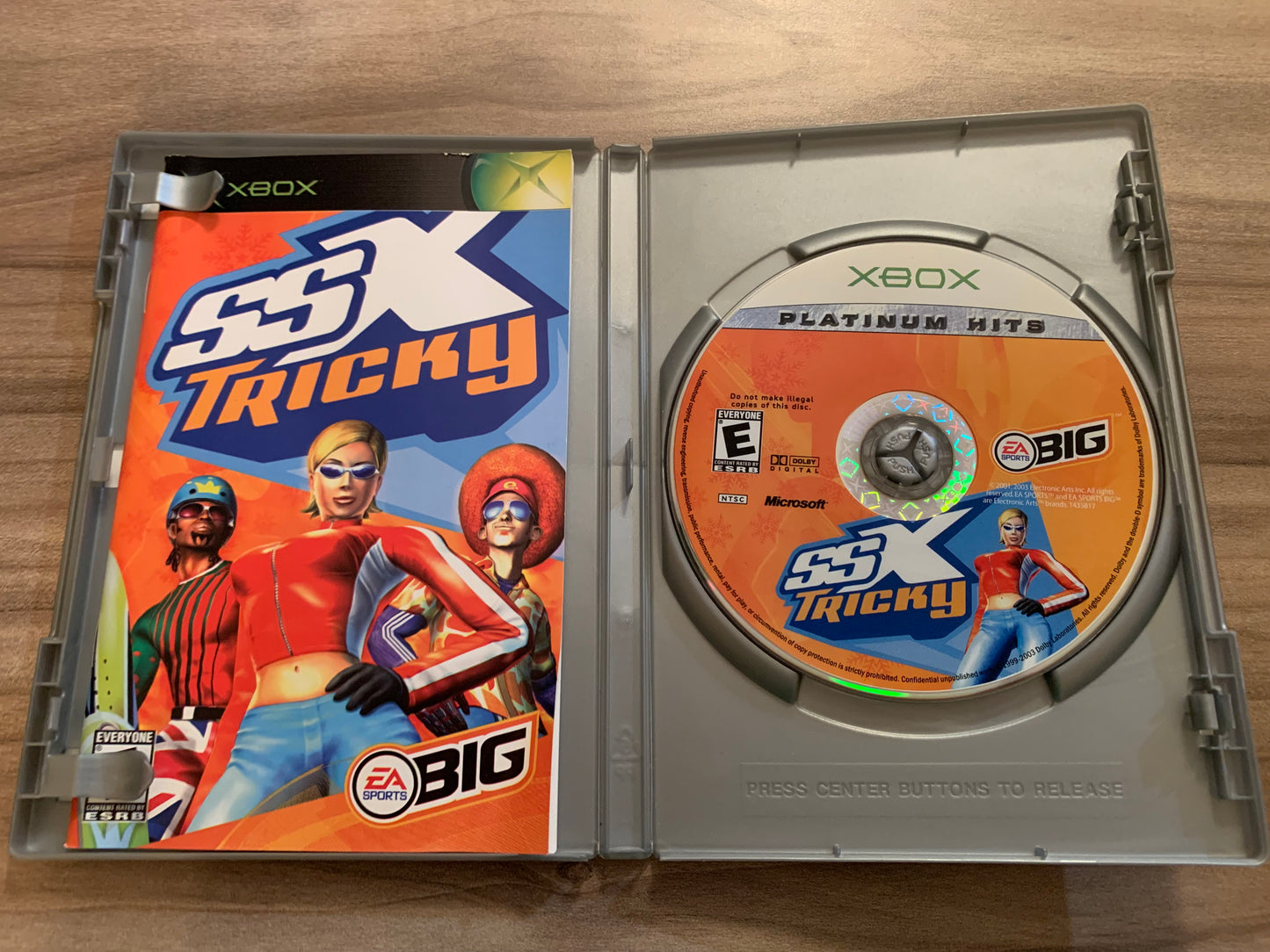 MiCROSOFT XBOX ORiGiNAL | SSX TRiCKY | PLATiNUM HiTS