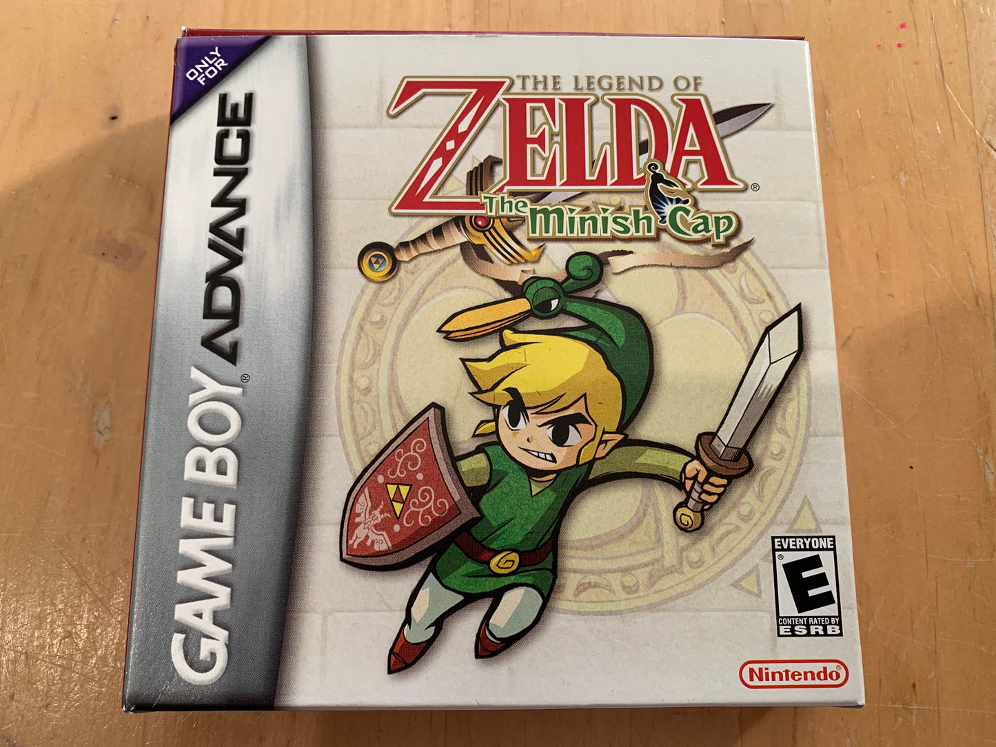 PiXEL-RETRO.COM : GAME BOY ADVANCE GAMEBOY (GBA) THE LEGEND OF ZELDA THE MINISH CAP COMPLET CIB BOX MANUAL GAME NTSC