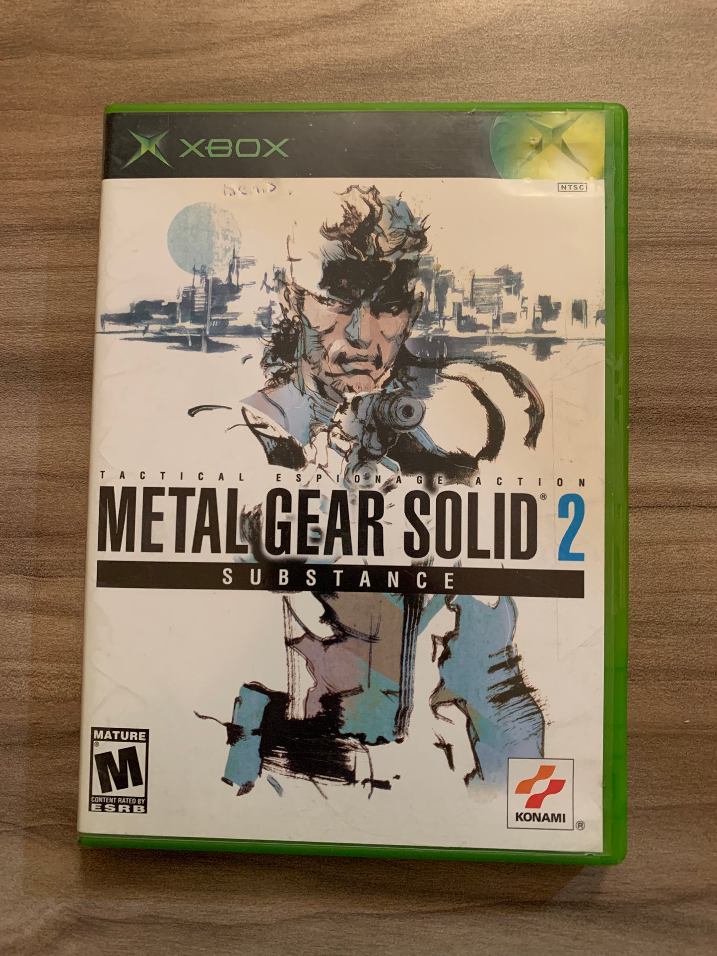 MiCROSOFT XBOX ORiGiNAL | METAL GEAR SOLiD 2 SUBSTANCE