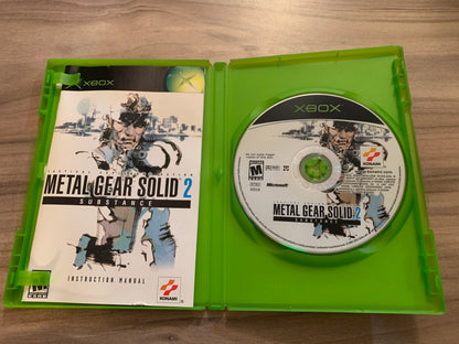 MiCROSOFT XBOX ORiGiNAL | METAL GEAR SOLiD 2 SUBSTANCE