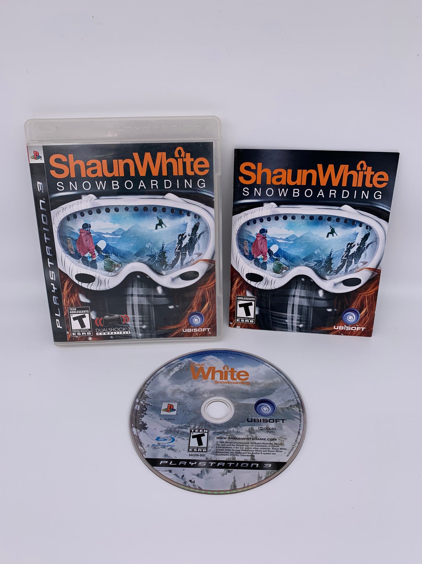 PiXEL-RETRO.COM : SONY PLAYSTATION 3 (PS3) COMPLET CIB BOX MANUAL GAME NTSC SHAUN WHITE SNOWBORDING