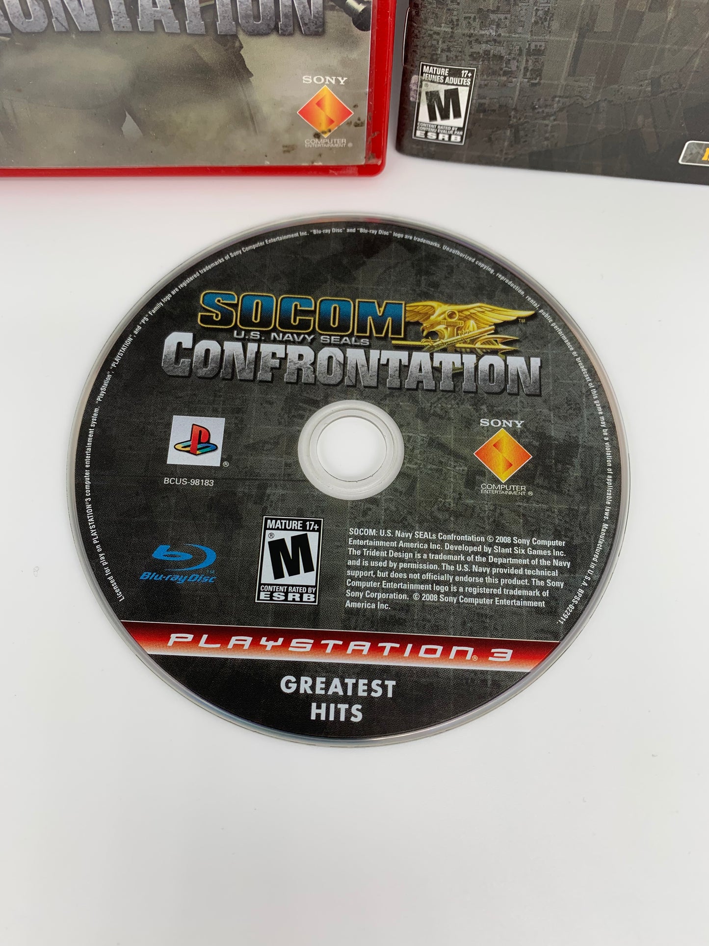 SONY PLAYSTATiON 3 [PS3] | SOCOM U.S. NAVY SEALS CONFRONTATiON | GREATEST HiTS