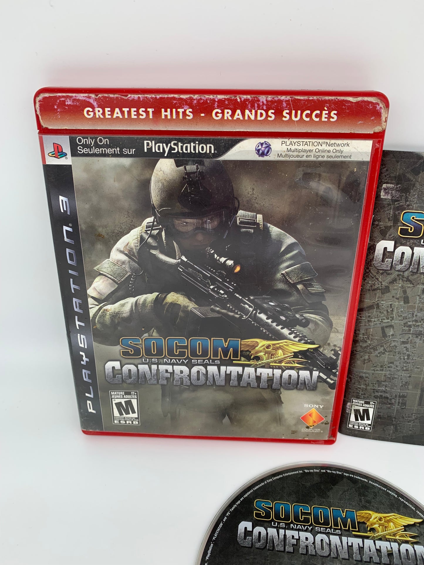 SONY PLAYSTATiON 3 [PS3] | SOCOM U.S. NAVY SEALS CONFRONTATiON | GREATEST HiTS