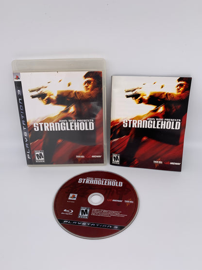 PiXEL-RETRO.COM : SONY PLAYSTATION 3 PS3 COMPLETE GAME BOX MANUAL STRANGLEHOLD NTSC