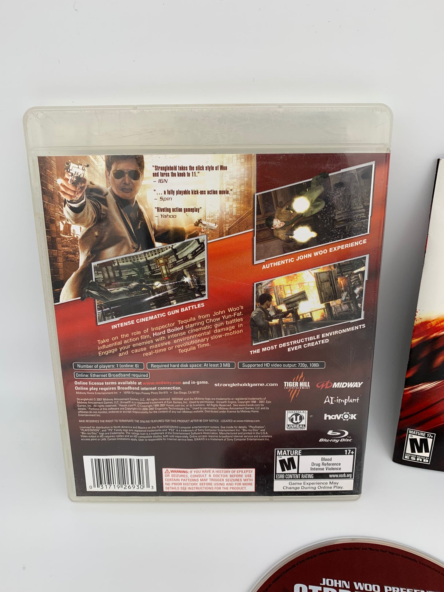 SONY PLAYSTATiON 3 [PS3] | STRANGLEHOLD