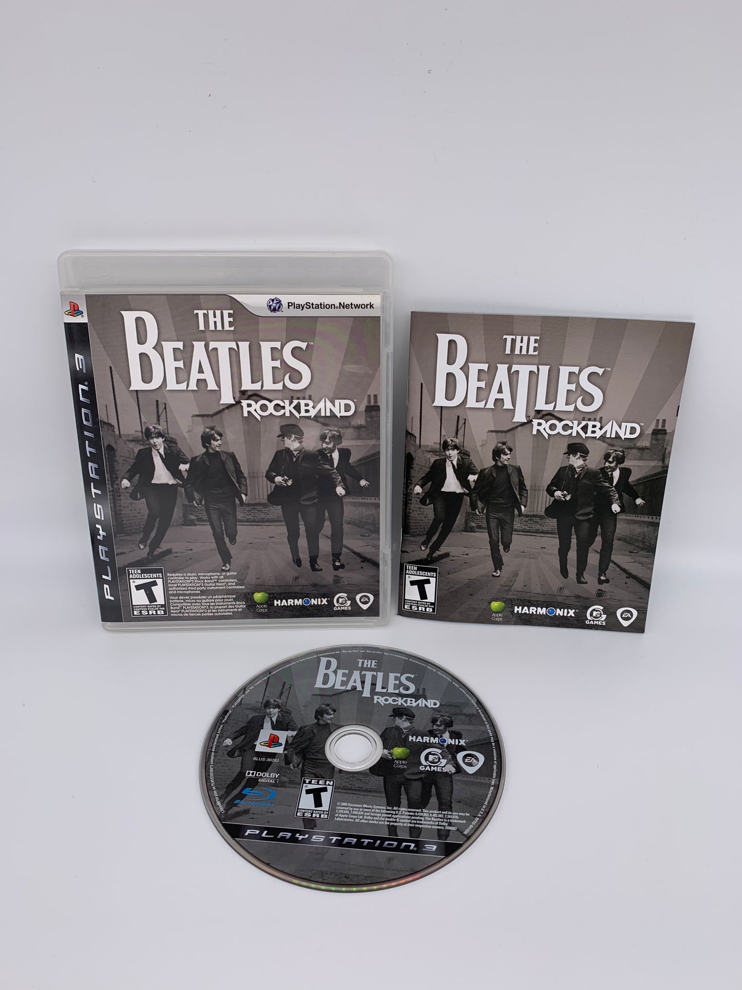 PiXEL-RETRO.COM : SONY PLAYSTATION 3 (PS3) COMPLET CIB BOX MANUAL GAME NTSC THE BEATLES ROCK BAND