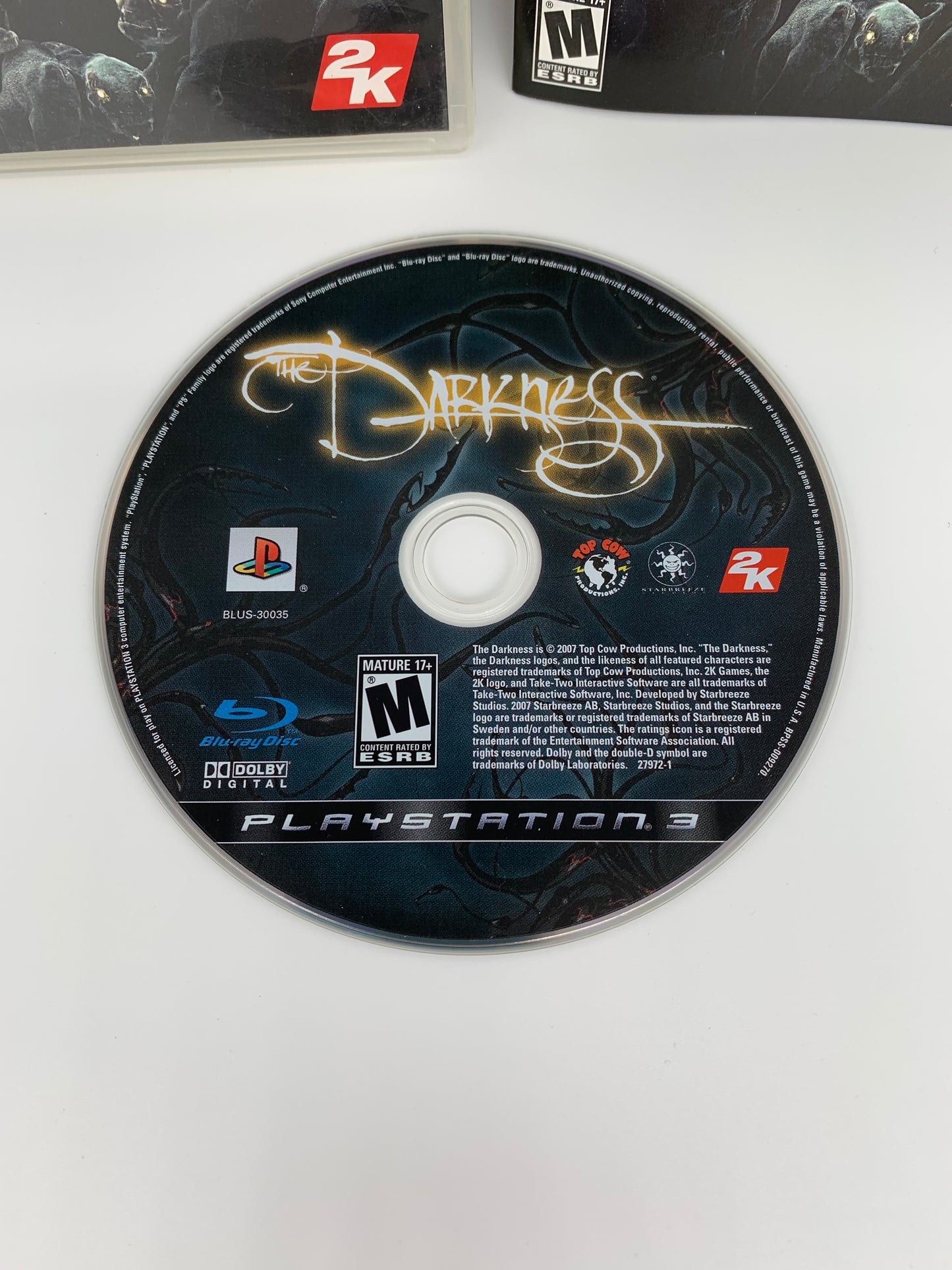 SONY PLAYSTATiON 3 [PS3] | THE DARKNESS