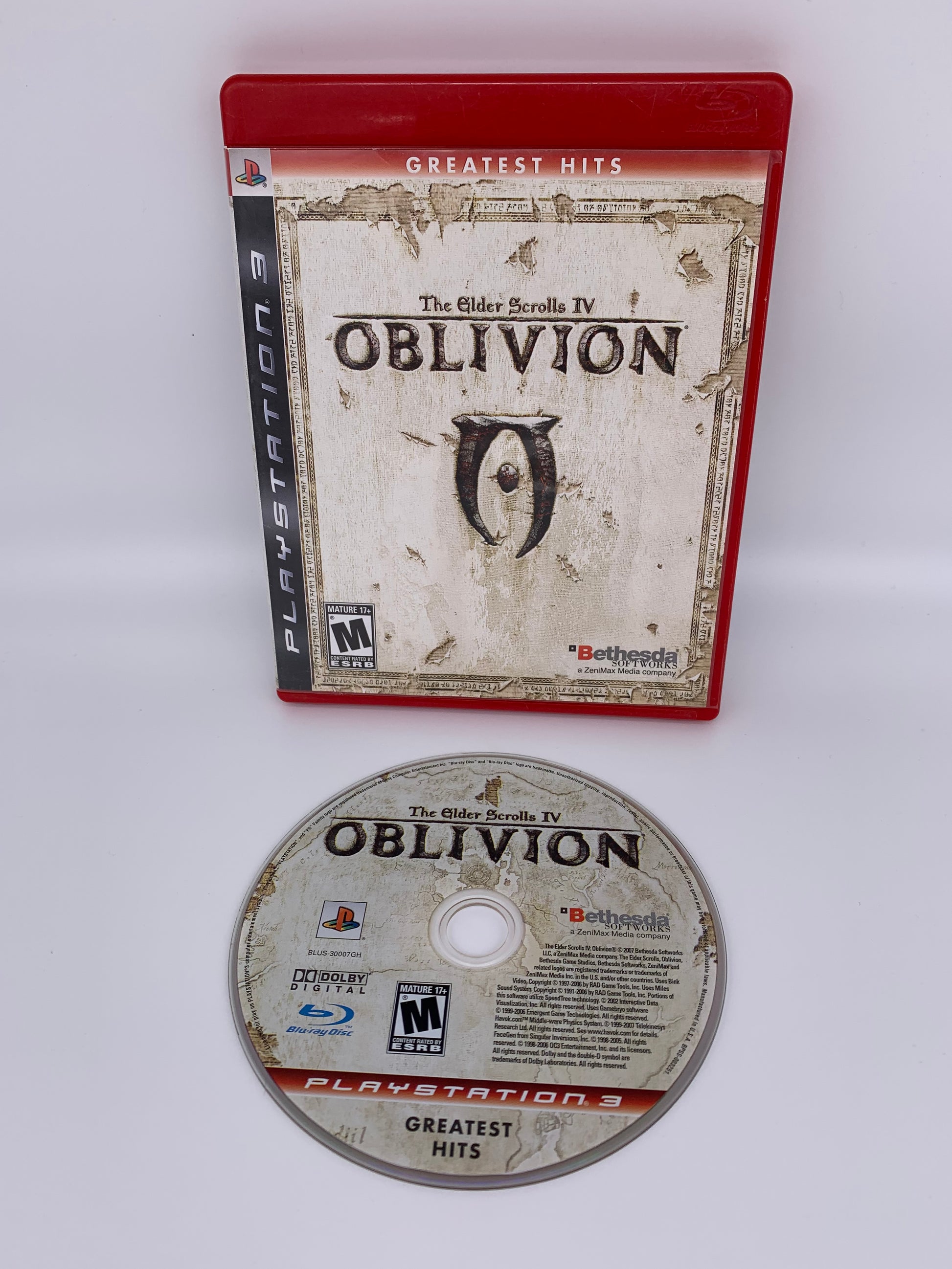 PiXEL-RETRO.COM : SONY PLAYSTATION 3 (PS3) COMPLET CIB BOX MANUAL GAME NTSC THE ELDER SCROLL'S IV OBLIVION