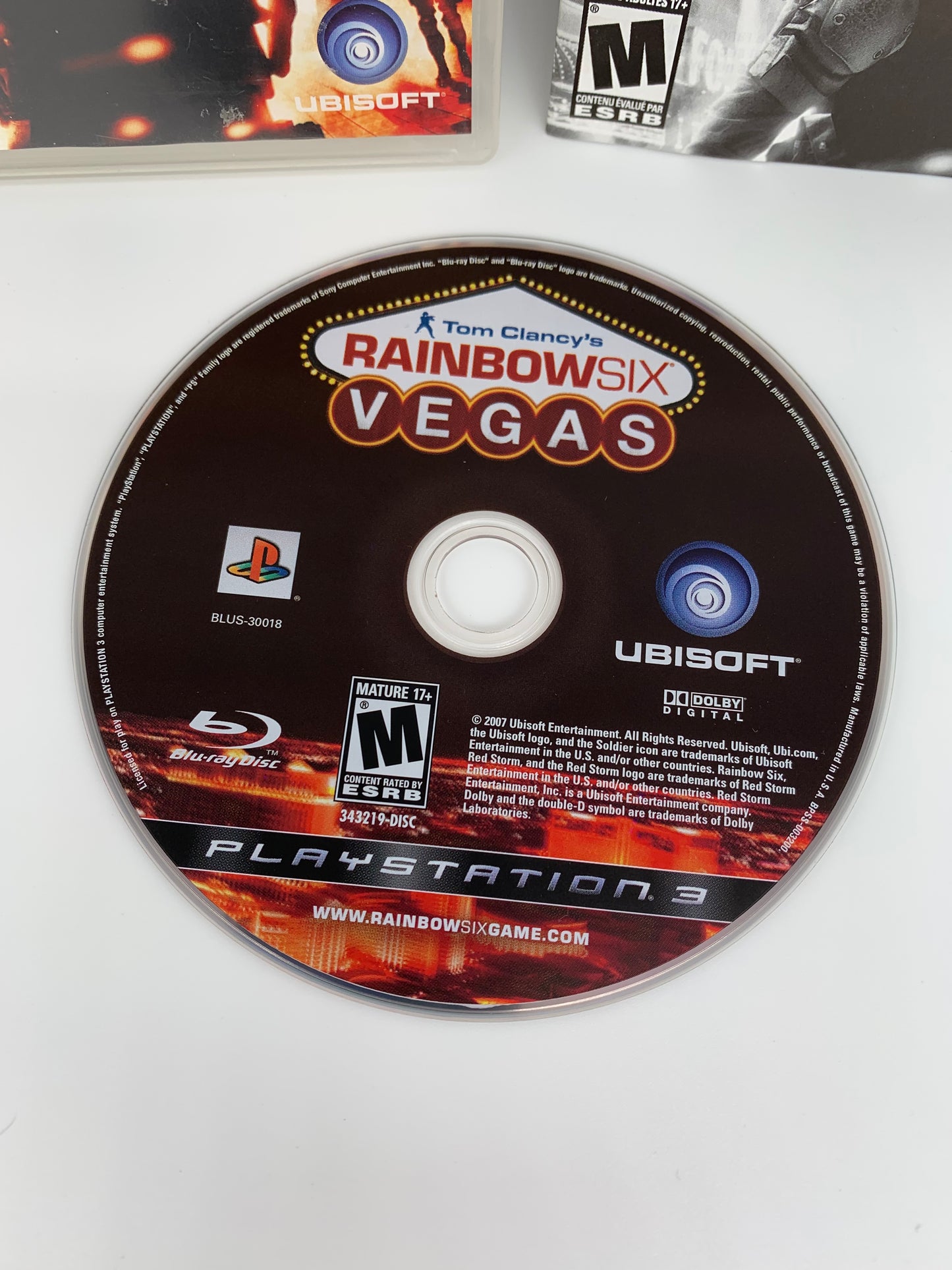 SONY PLAYSTATiON 3 [PS3] | TOM CLANCYS RAiNBOW SiX VEGAS