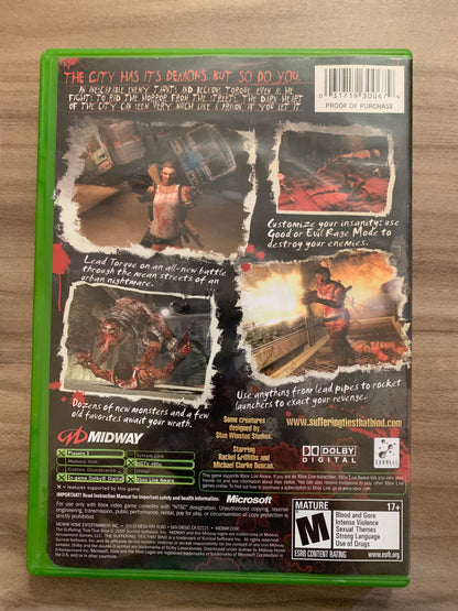 MiCROSOFT XBOX ORiGiNAL | THE SUFFERiNG TiES THAT BiND