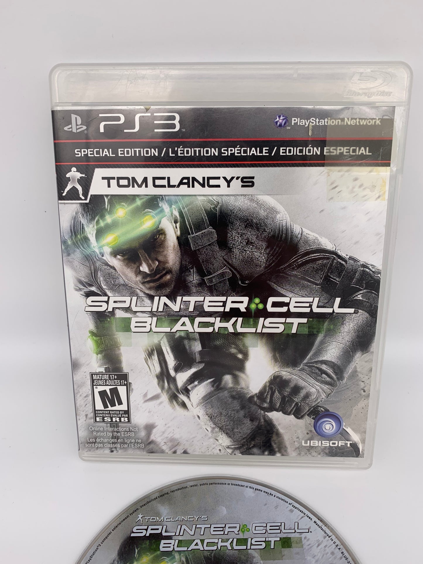 SONY PLAYSTATiON 3 [PS3] | TOM CLANCYS SPLiNTER CELL BLACKLiST | SPECiAL EDiTiON