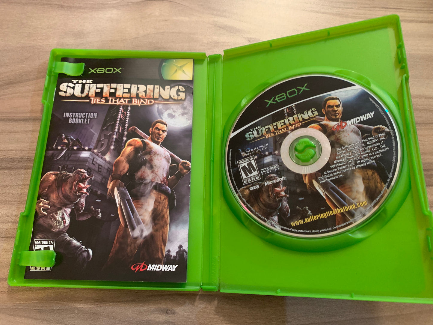 MiCROSOFT XBOX ORiGiNAL | THE SUFFERiNG TiES THAT BiND