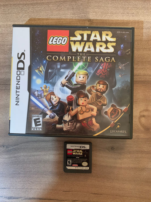 PiXEL-RETRO.COM : NINTENDO DS (DS) COMPLETE CIB BOX MANUAL GAME NTSC LEGO STAR WARS THE COMPLETE SAGA