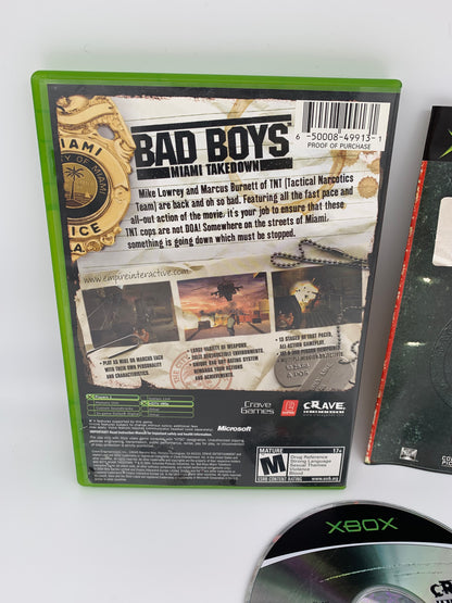 MiCROSOFT XBOX ORiGiNAL | BAD BOYS MiAMi TAKEDOWN