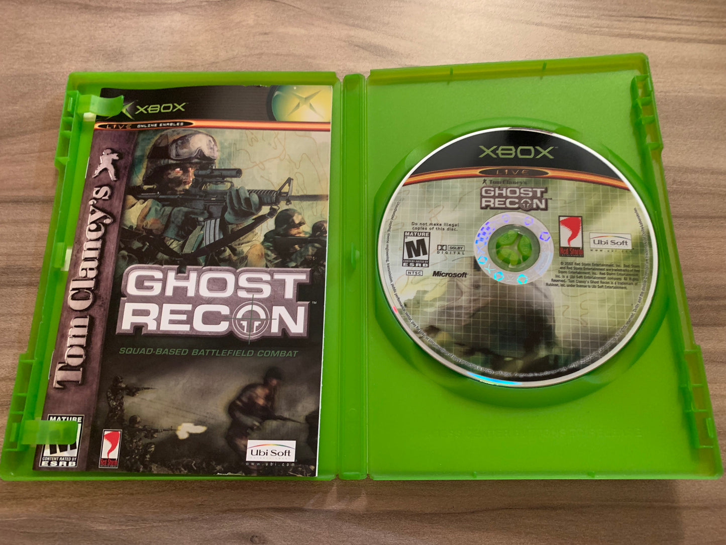 MiCROSOFT XBOX ORiGiNAL | TOM CLANCYS GHOST RECON