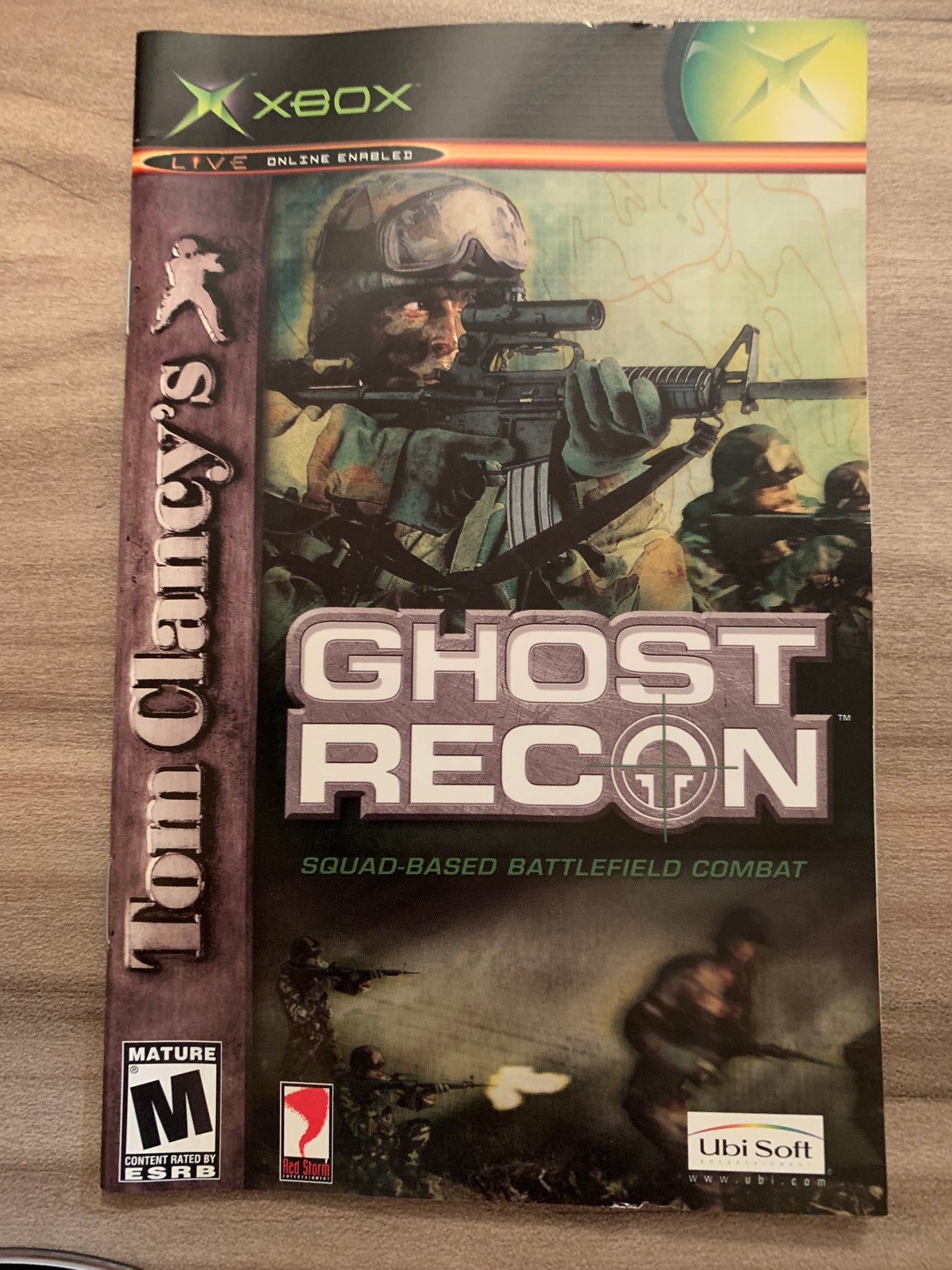 MiCROSOFT XBOX ORiGiNAL | TOM CLANCYS GHOST RECON