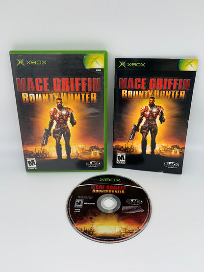 PiXEL-RETRO.COM : MICROSOFT XBOX COMPLETE CIB BOX MANUAL GAME NTSC MACE GRIFFIN BOUNTY HUNTER