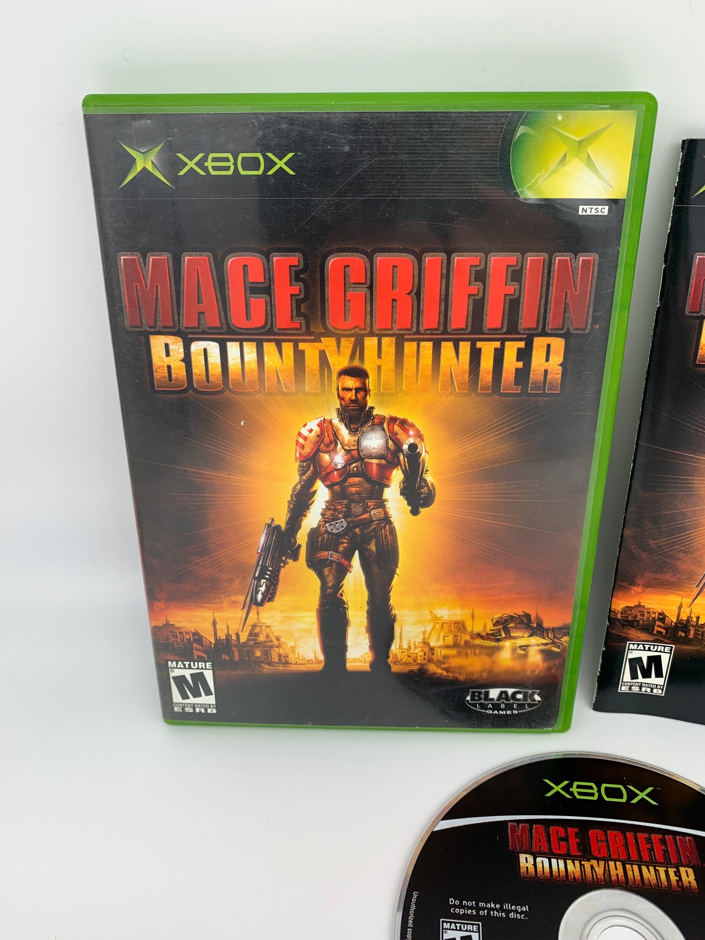 MiCROSOFT XBOX ORiGiNAL | MACE GRiFFiN BOUNTY HUNTER