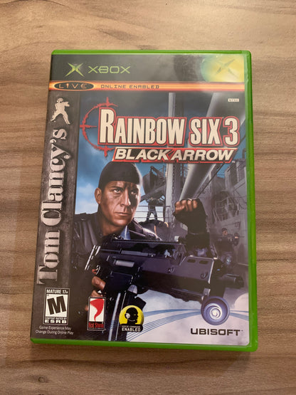 MiCROSOFT XBOX ORiGiNAL | TOM CLANCYS RAiNBOW SiX 3 BLACK ARROW