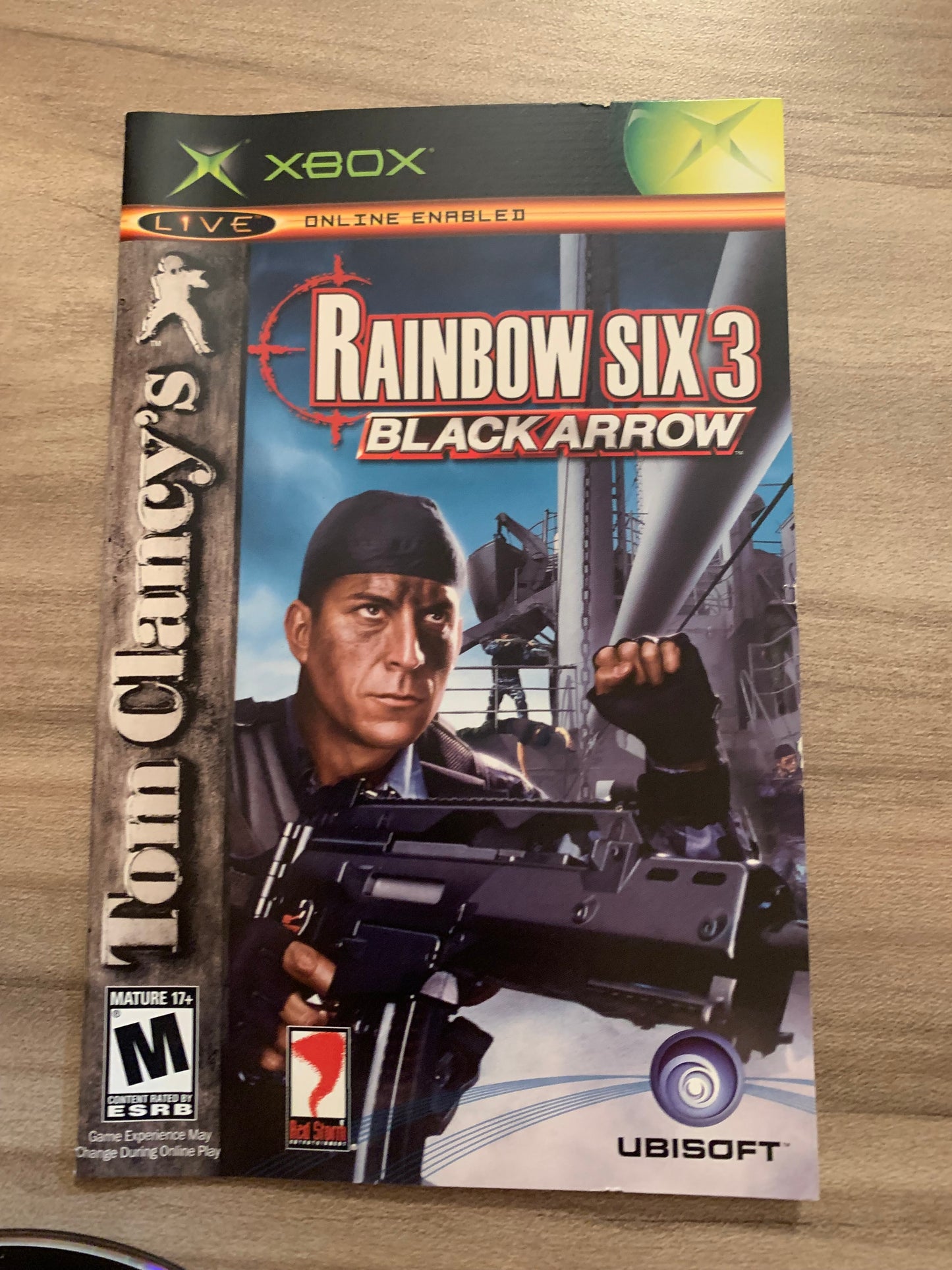 MiCROSOFT XBOX ORiGiNAL | TOM CLANCYS RAiNBOW SiX 3 BLACK ARROW