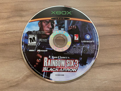 MiCROSOFT XBOX ORiGiNAL | TOM CLANCYS RAiNBOW SiX 3 BLACK ARROW