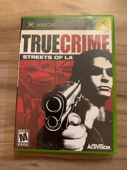 MiCROSOFT XBOX ORiGiNAL | TRUE CRiME STREETS OF L.A.