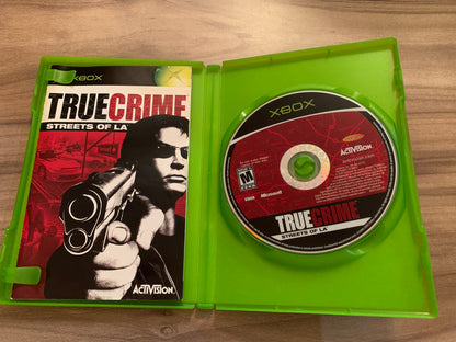 MiCROSOFT XBOX ORiGiNAL | TRUE CRiME STREETS OF L.A.