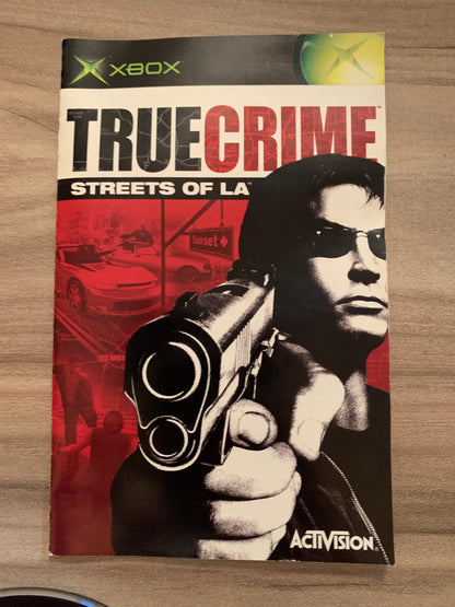 MiCROSOFT XBOX ORiGiNAL | TRUE CRiME STREETS OF L.A.