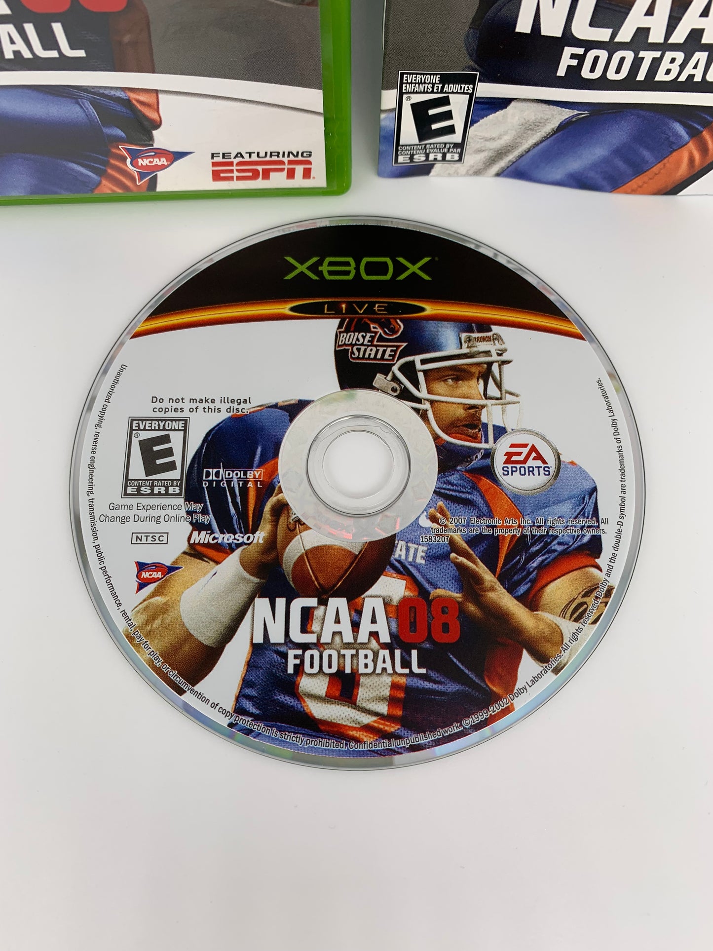 MiCROSOFT XBOX ORiGiNAL | NCAA FOOTBALL 08