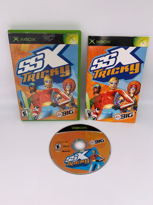 PiXEL-RETRO.COM : MICROSOFT XBOX COMPLETE CIB BOX MANUAL GAME NTSC SSX TRICKY