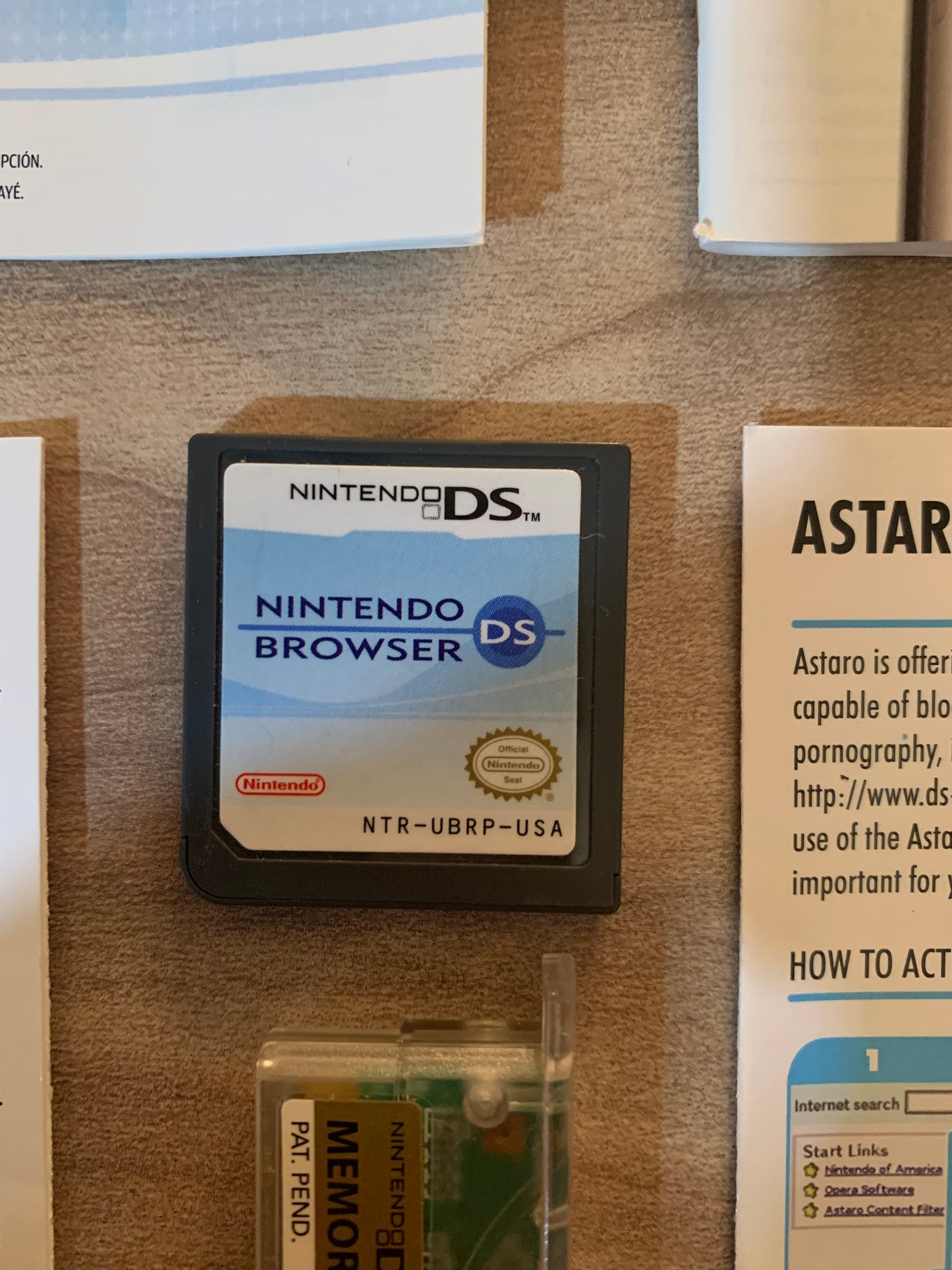 NiNTENDO DS | NiNTENDO DS BROWSER