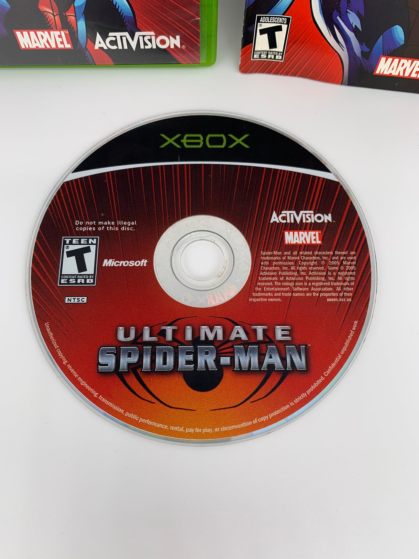 MiCROSOFT XBOX ORiGiNAL | ULTiMATE SPiDER-MAN