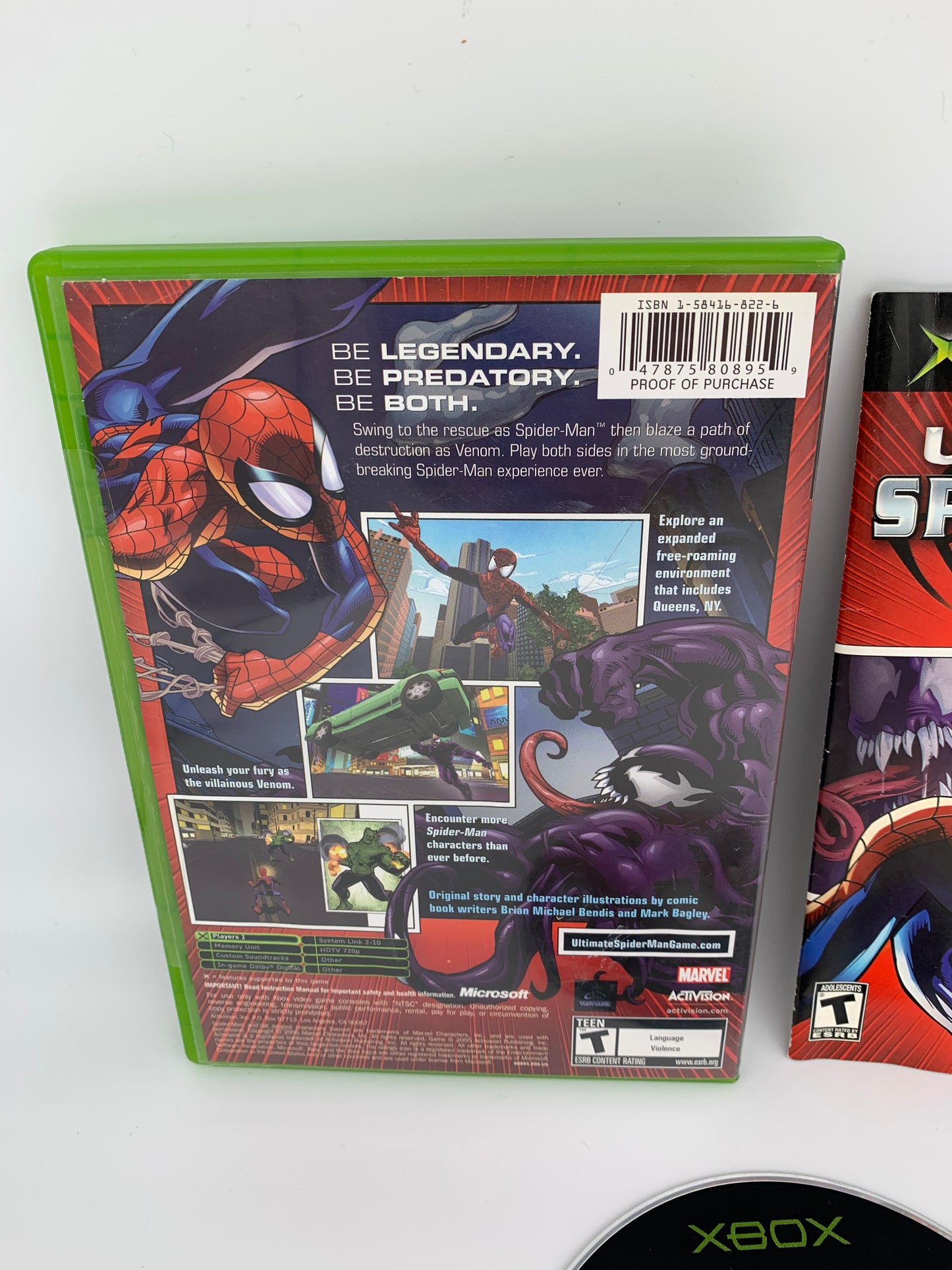 MiCROSOFT XBOX ORiGiNAL | ULTiMATE SPiDER-MAN