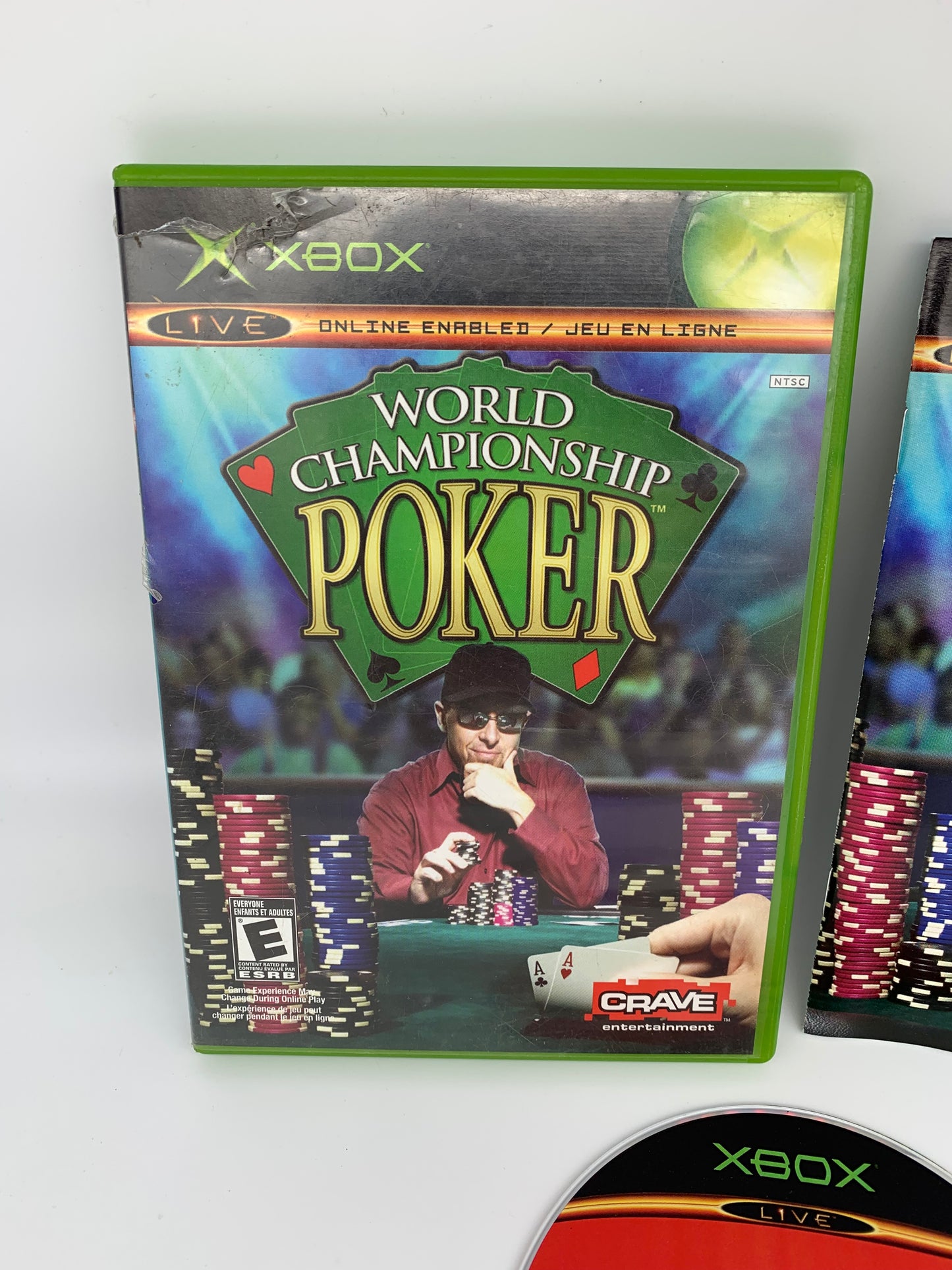 MiCROSOFT XBOX ORiGiNAL | WORLD CHAMPiONSHiP POKER