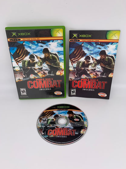 PiXEL-RETRO.COM : MICROSOFT XBOX COMPLETE CIB BOX MANUAL GAME NTSC WORLD WAR II COMBAT IWO JIMA