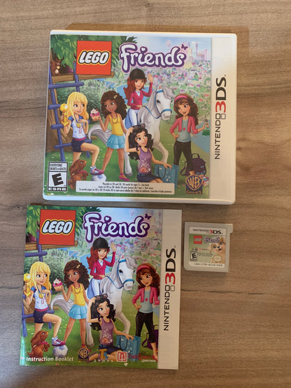 PiXEL-RETRO.COM : NINTENDO 3DS (3DS) COMPLETE CIB BOX MANUAL GAME NTSC LEGO FRIENDS