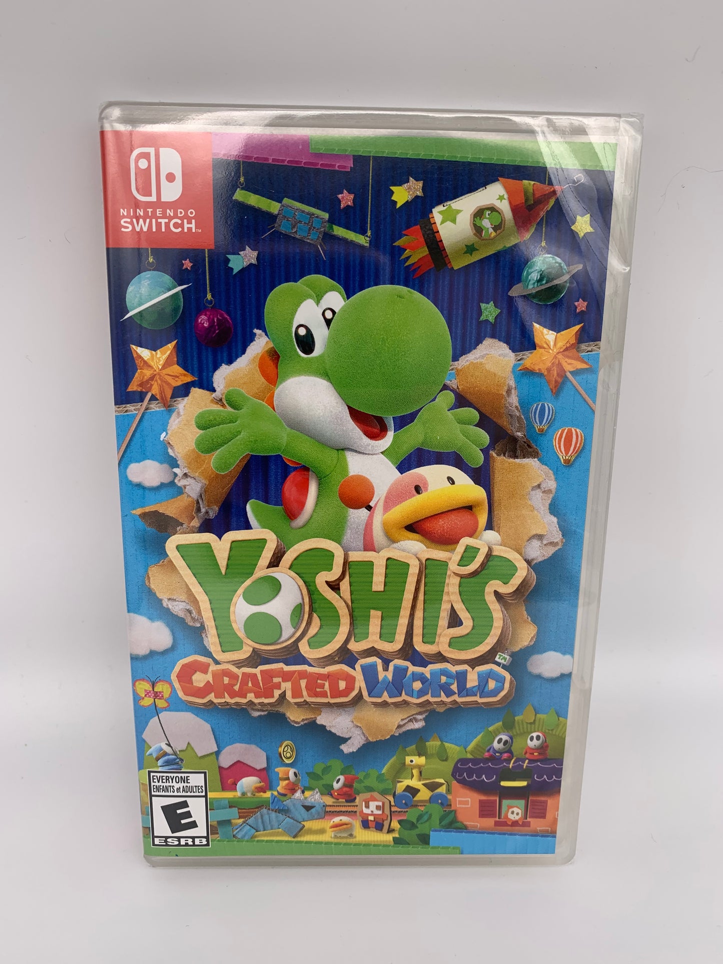 PiXEL-RETRO.COM : NINTENDO SWITCH NEW SEALED IN BOX COMPLETE MANUAL GAME NTSC YOSHI'S CRAFTED WORLD