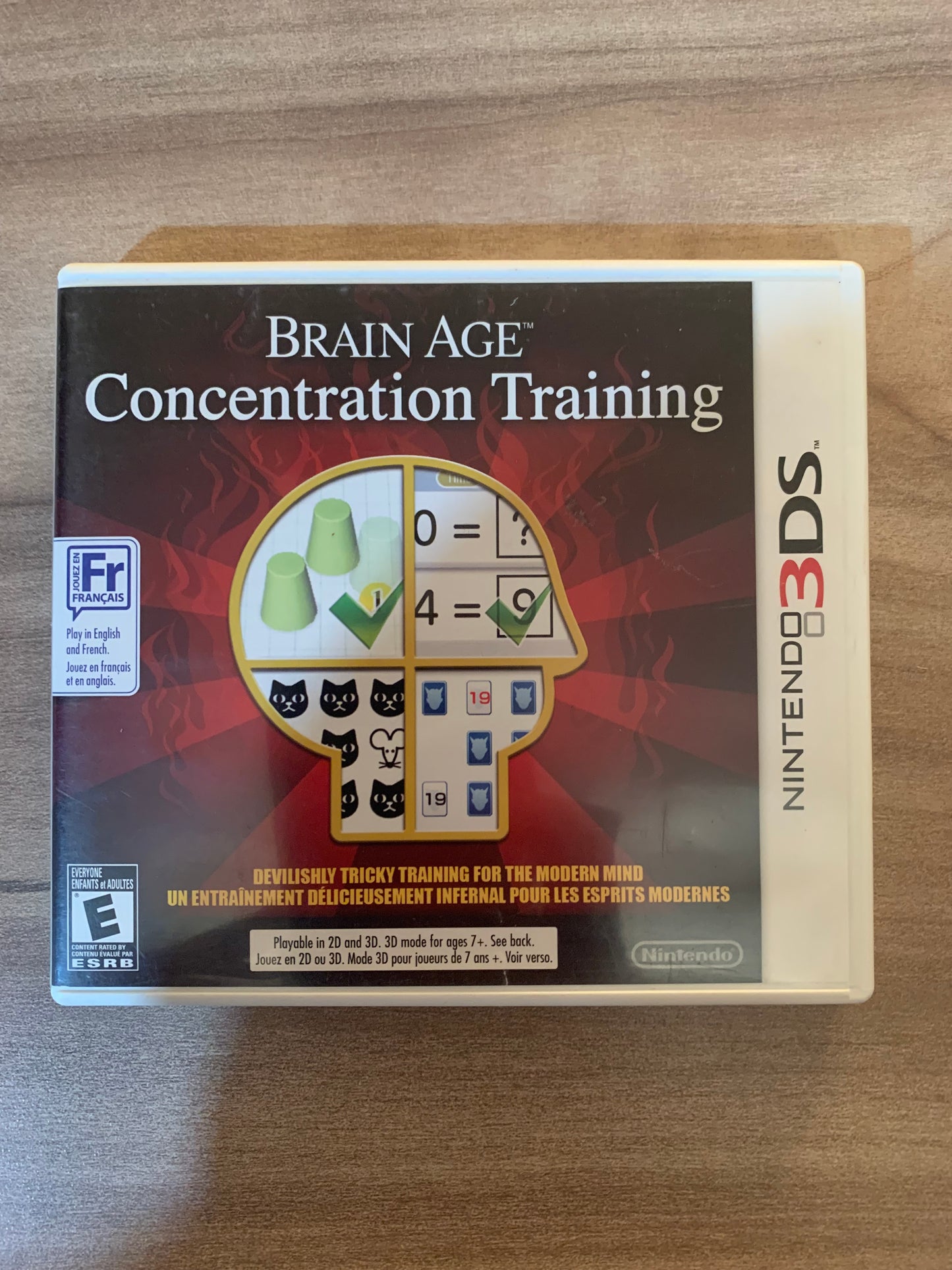 NiNTENDO 3DS | BRAiN AGE CONCENTRATiON TRAiNiNG