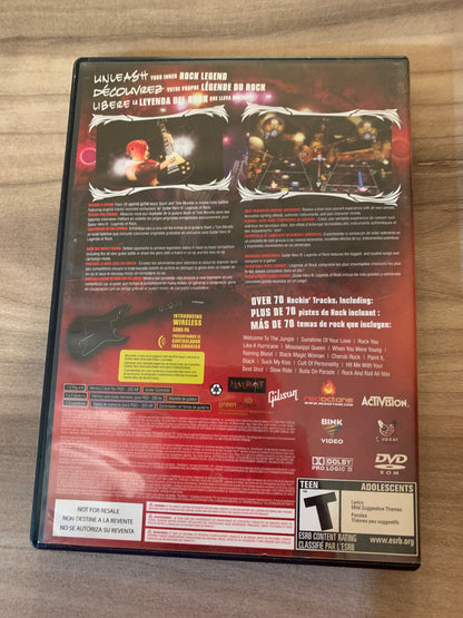 SONY PLAYSTATiON 2 [PS2] | GUiTAR HERO III LEGENDS OF ROCK
