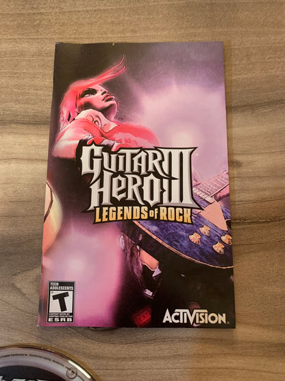 SONY PLAYSTATiON 2 [PS2] | GUiTAR HERO III LEGENDS OF ROCK